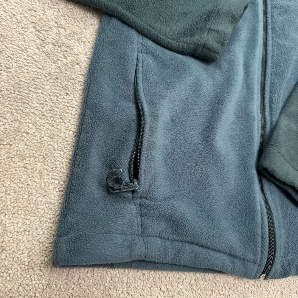 Columbia Steens Mountain 2.0 Fleece Jacket Mens Small Blue Full Zip Outdoor Hike